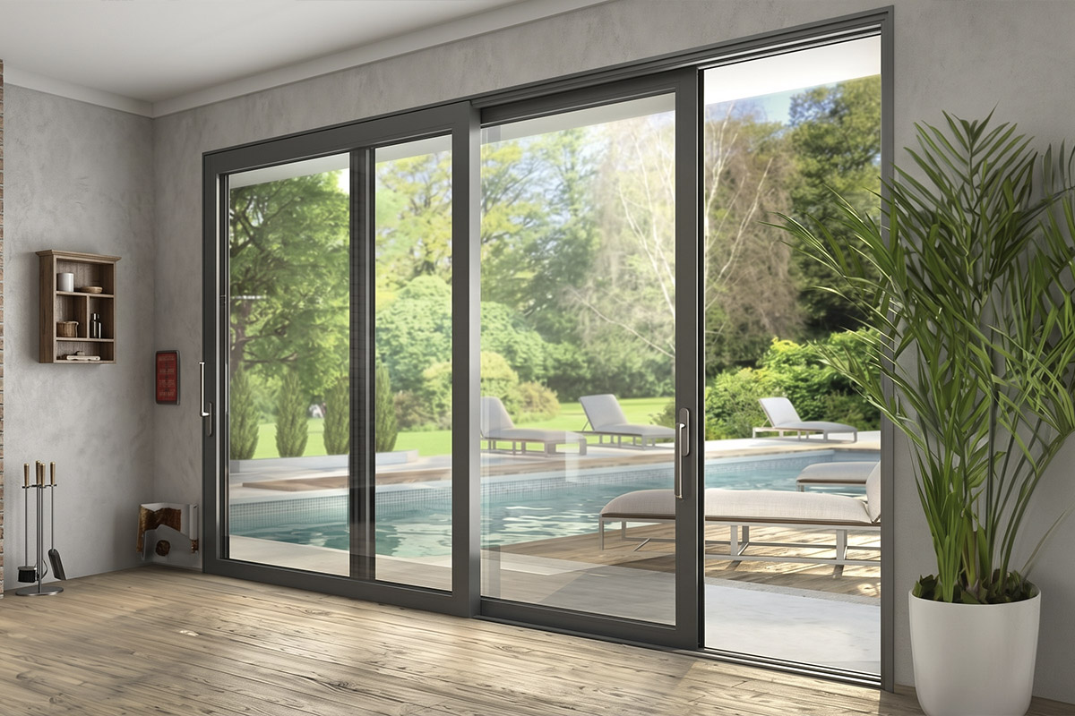 Elegant room with modern DOORs